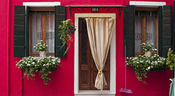 Red House in Burano